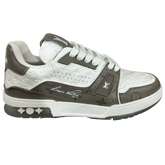Louis Vuitton Trainer Sneaker Monogram Gray / White